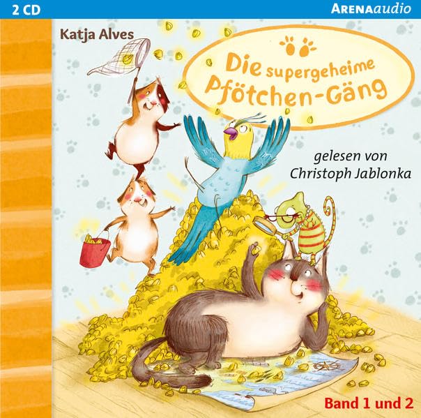Die supergeheime Pfötchen-Gäng (1&2). Der Zwei-Millionen-Körner Schatz. Die geheimnisvolle Glückskatze Novels & Short Stories