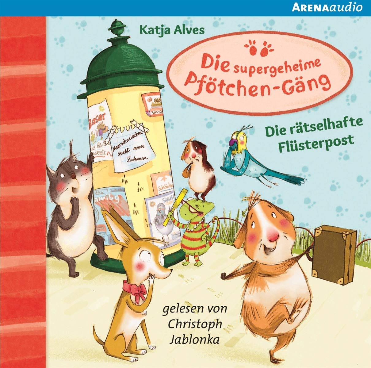Die supergeheime Pfötchen-Gäng (3). Die rätselhafte Flüsterpost: Lesung Novels & Short Stories