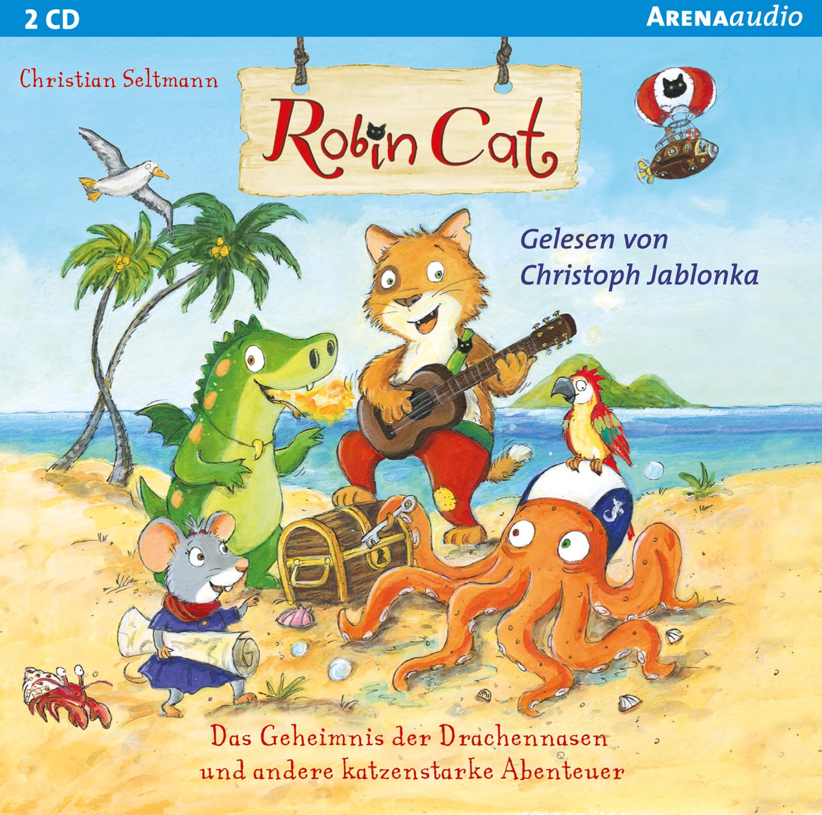 Robin Cat. Das Geheimnis der Drachennasen und andere katzenstarke Abenteuer: Lesung Non-fiction