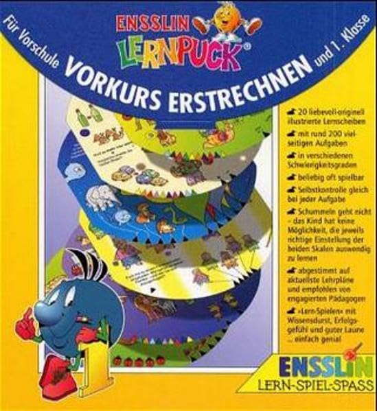 Ensslin Lernpuck, Übungsscheiben, Vorkurs Erstrechnen Leisure & Fun