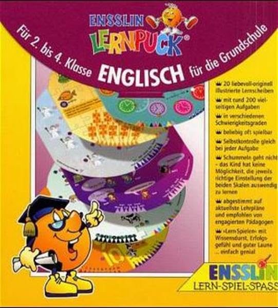 Ensslin Lernpuck, Übungsscheiben, Englisch für die Grundschule Leisure & Fun