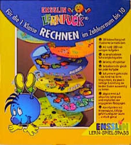 Ensslin Lernpuck, Übungsscheiben, Rechnen im Zahlenraum bis 10 book