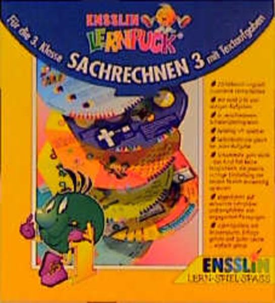 Ensslin Lernpuck, Übungsscheiben, Sachrechnen mit Textaufgaben. EURO: Für die 3. Klasse. Mit Textaufgaben Leisure & Fun