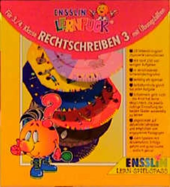 Ensslin Lernpuck, Übungsscheiben, Rechtschreiben, neue Rechtschreibung Leisure & Fun
