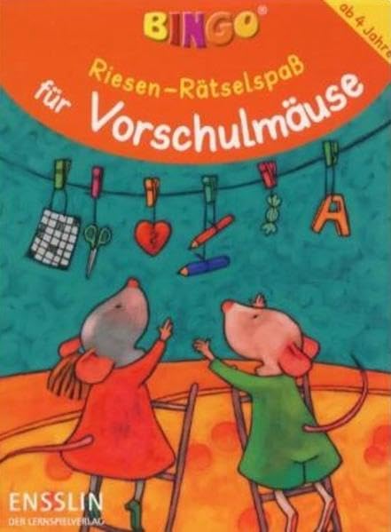 Riesen-Spiel-und Rätselspass für Vorschulmäuse (Ensslin im Arena Verlag) Non-fiction