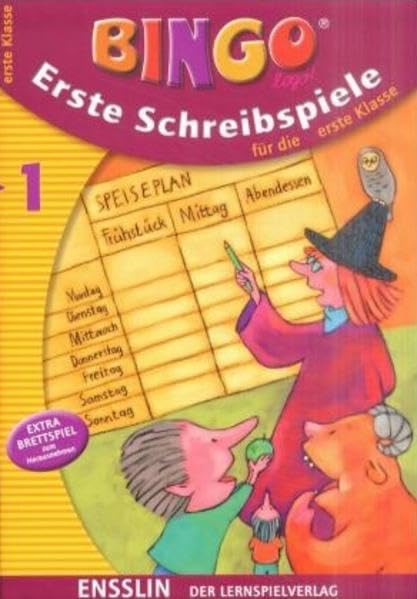 BINGO logo, Aufsatzspiele, neue Rechtschreibung, Neuausgabe, Bd.1, Erste Schreibspiele für die erste Klasse (Ensslin im Arena Verlag) Study Guides