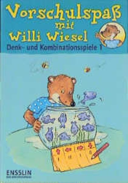 Vorschulspaß mit Willi Wiesel, Denk- und Kombinationsspiele (Ensslin im Arena Verlag) Leisure & Fun
