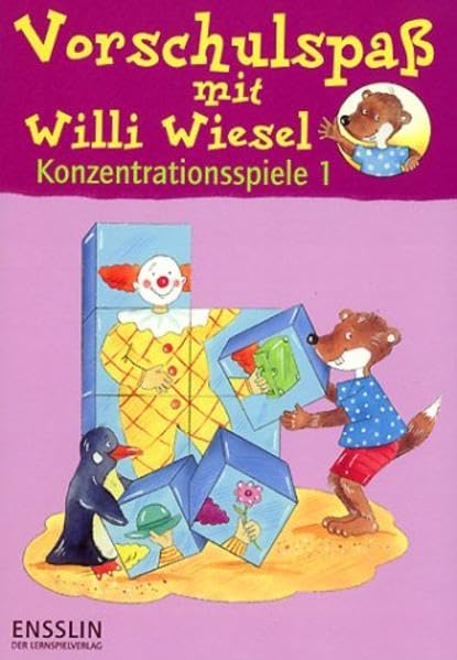 Konzentrationsspiele 1 (Ensslin im Arena Verlag) Leisure & Fun