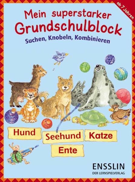 Mein superstarker Grundschulblock: Suchen, Knobeln, Kombinieren Leisure, Home & Garden