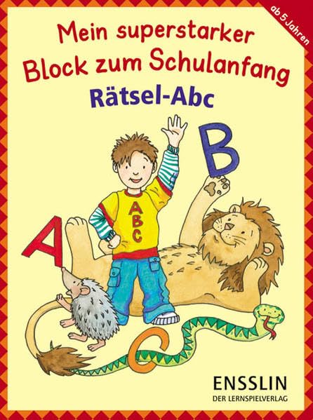 Mein superstarker Block zum Schulanfang: Rätsel-Abc Leisure, Home & Garden