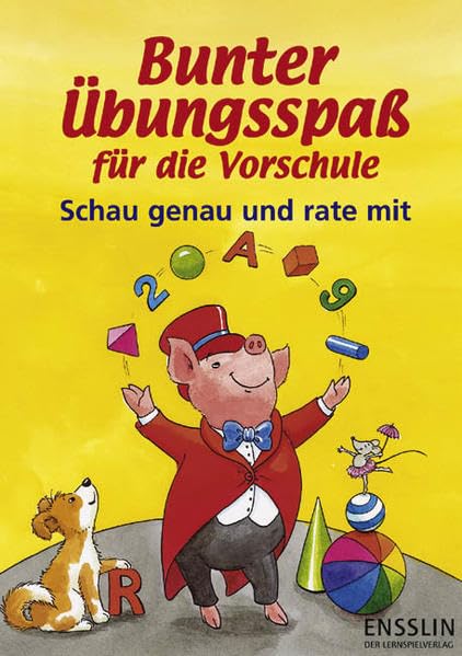 Bunter Übungsspaß für die Vorschule - Schau genau und rate mit! Non-fiction