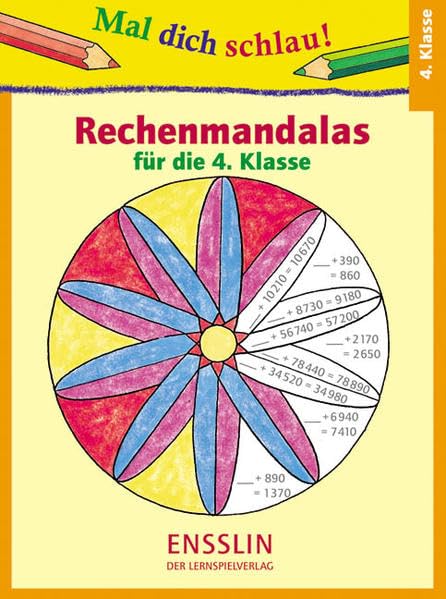 Mal dich schlau! Rechenmandalas 4. Klasse Non-fiction