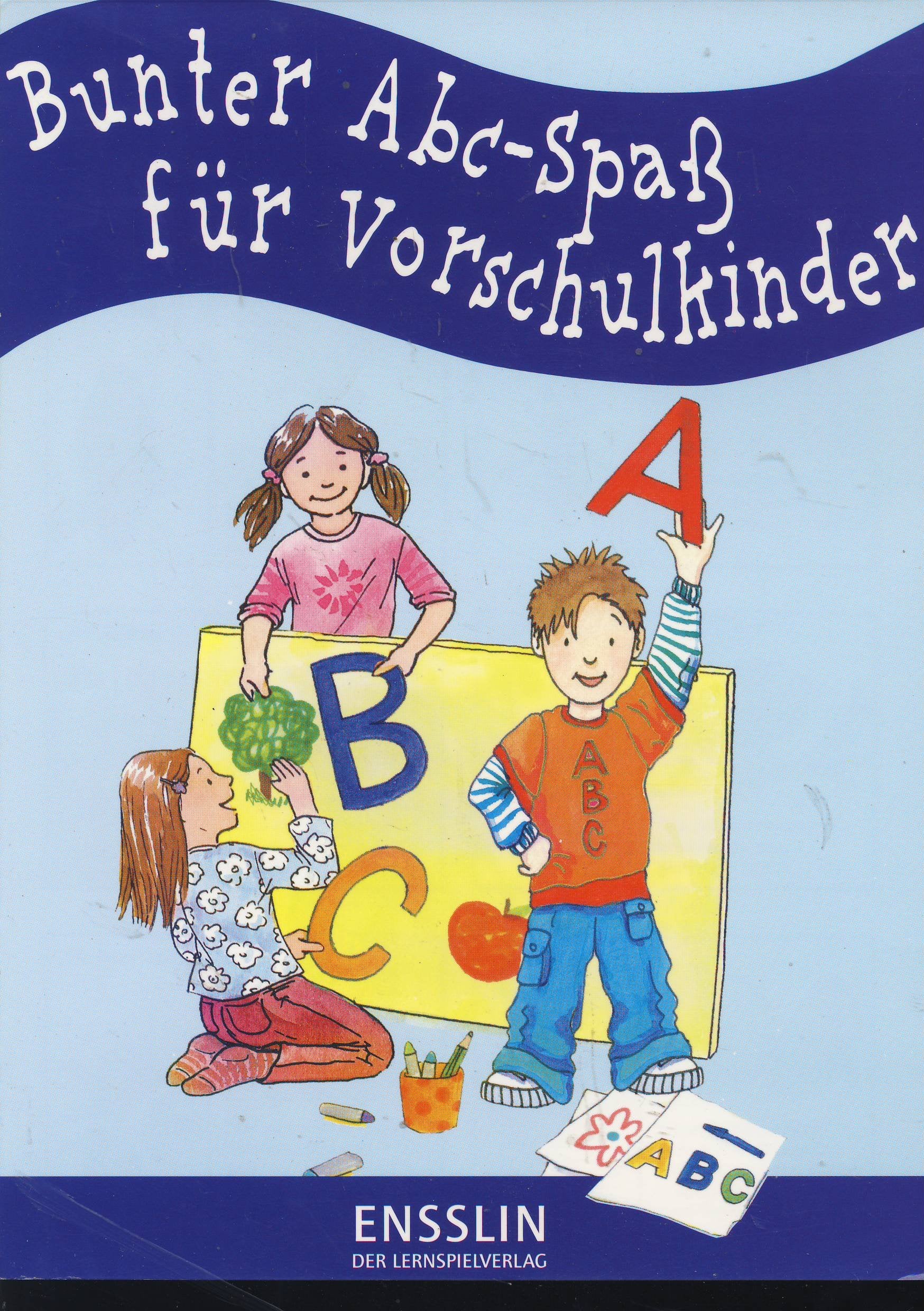 Bunter Abc-Spaß für Vorschulkinder (blau) Non-fiction