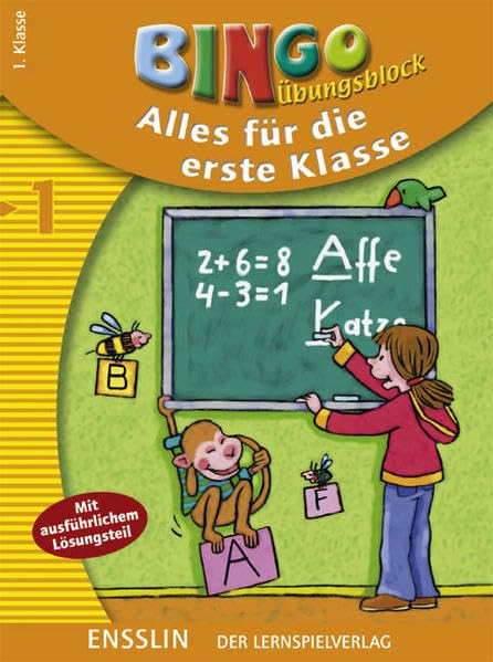 Bingo Übungsblock. Alles für die 1. Klasse: Mit ausführlichem Lösungsteil book