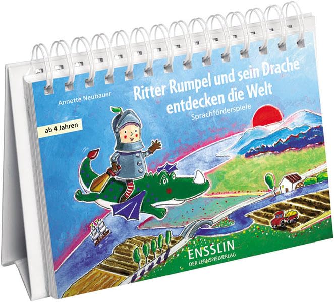 Ritter Rumpel und sein Drache entdecken die Welt: Sprachförderspiele Non-fiction