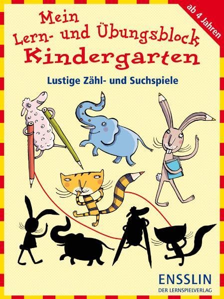 Mein Lern- und Übungsblock Kindergarten - Lustige Zähl- und Suchspiele Non-fiction