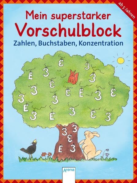 Mein superstarker Vorschulblock - Zahlen, Buchstaben, Konzentration book