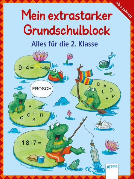 Alles für die 2. Klasse: Mein extrastarker Grundschulblock Learning & Reference