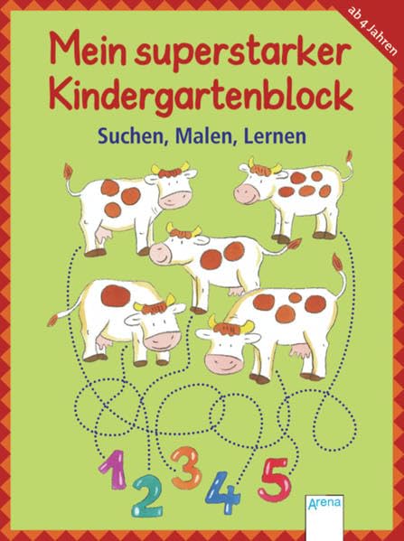 Suchen, Malen, Lernen: Mein superstarker Kindergartenblock Non-fiction