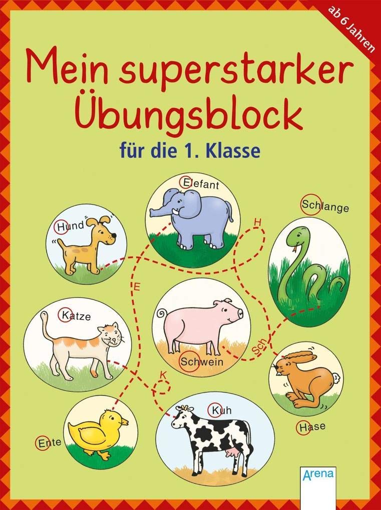 Mein superstarker Übungsblock für die 1. Klasse Non-fiction