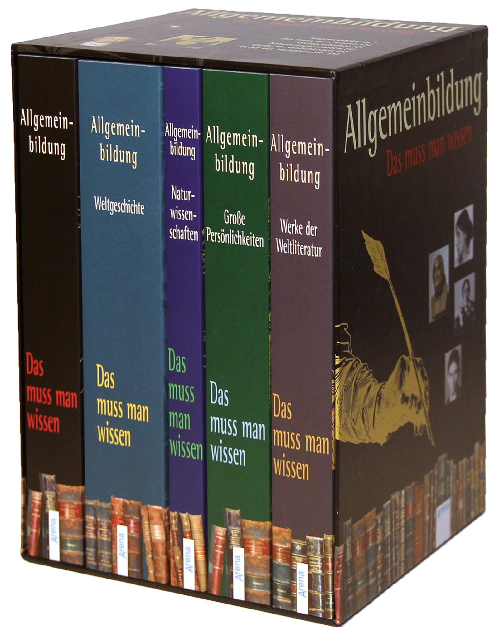 Allgemeinbildung. Schuberausgabe mit 5 Bänden General education