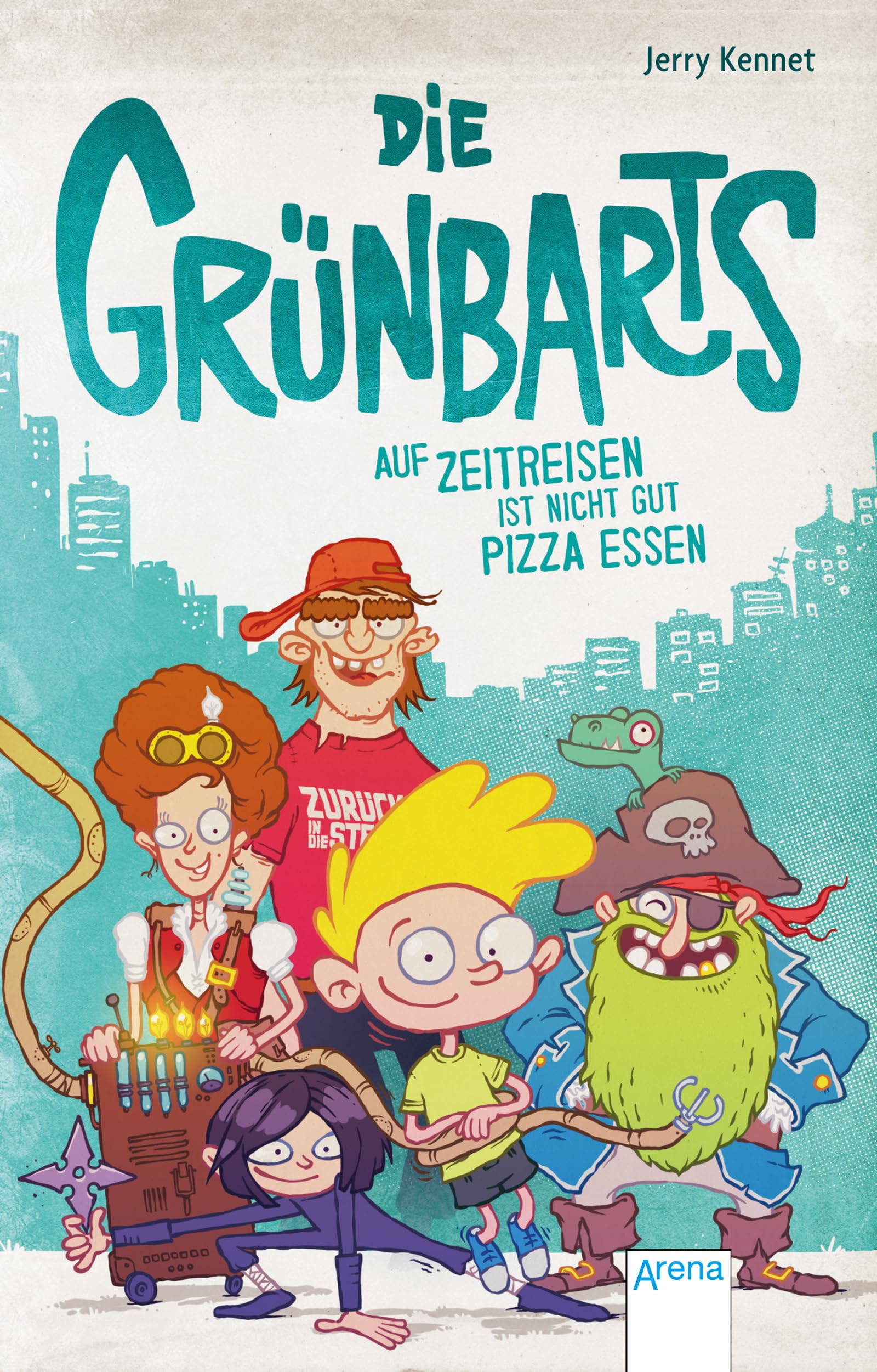 Die Grünbarts (1). Auf Zeitreise ist nicht gut Pizza essen Parents & Children