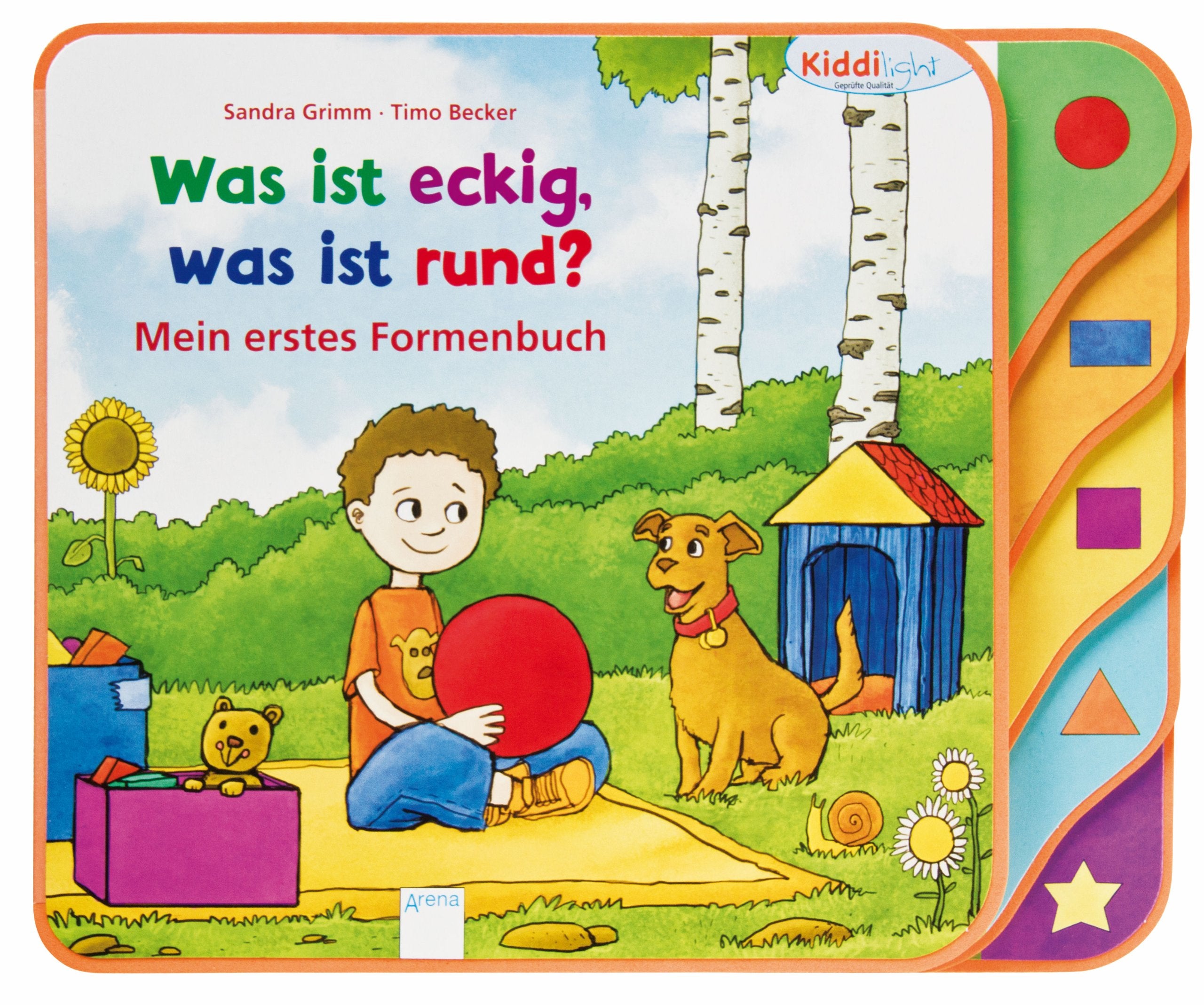 Was ist eckig, was ist rund? Children's books