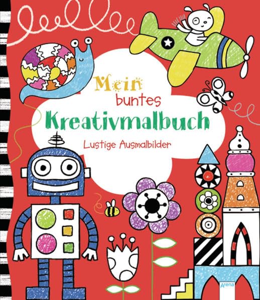 Lustige Ausmalbilder: Mein buntes Kreativmalbuch Tiptoi & Games