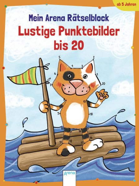 Lustige Punktebilder bis 20: Mein Arena Rätselblock Non-fiction