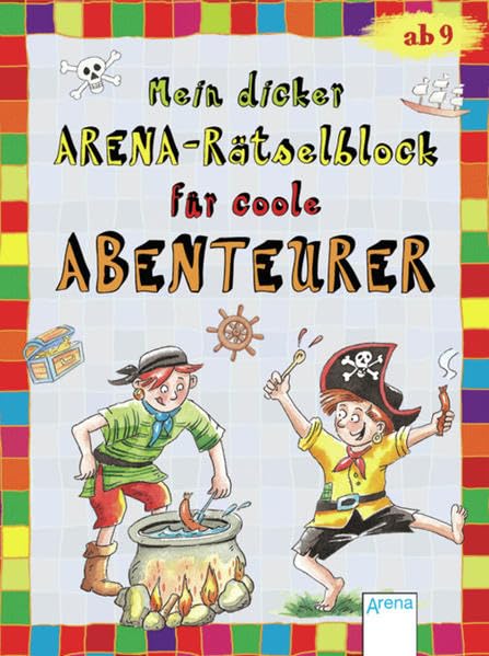 Mein dicker Arena Rätselblock für coole Abenteurer Tiptoi & Games