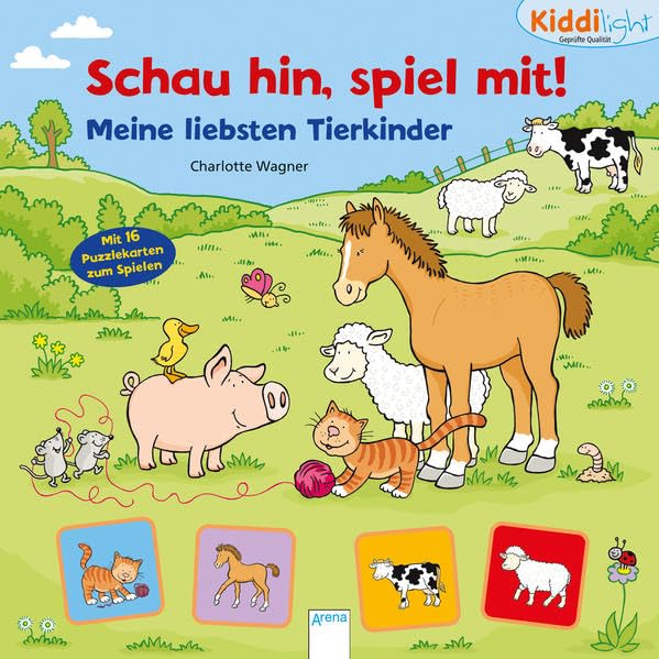 Schau hin, spiel mit! Meine liebsten Tierkinder: Kiddilight Natural Sciences