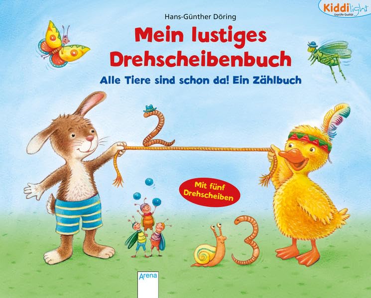 Alle Tiere sind schon da! Ein Zählbuch: Kiddilight: Mein lustiges Drehscheibenbuch Non-fiction