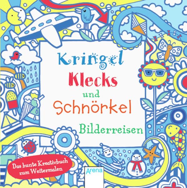 Kringel, Klecks und Schnörkel. Bilderreisen: Das bunte Kreativbuch zum Weitermalen Tiptoi & Games