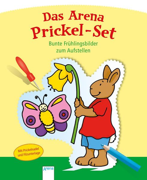Das Arena Prickel-Set. Bunte Frühlingsbilder zum Aufstellen Non-fiction
