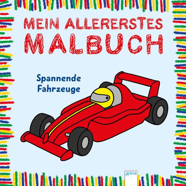 Mein allererstes Malbuch - Spannende Fahrzeuge Tiptoi & Games