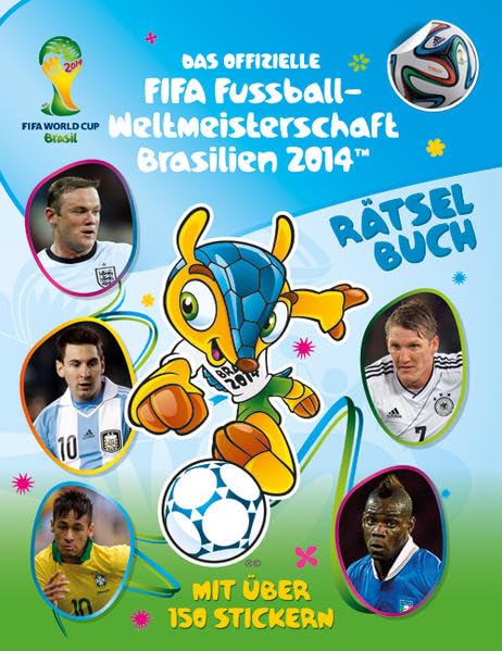 Das offizielle FIFA Fussball-Weltmeisterschaft Brasilien 2014 Rätselbuch book