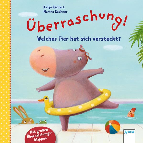 Überraschung! Welches Tier hat sich versteckt?: Mit großen Überraschungsklappen Tiptoi & Games