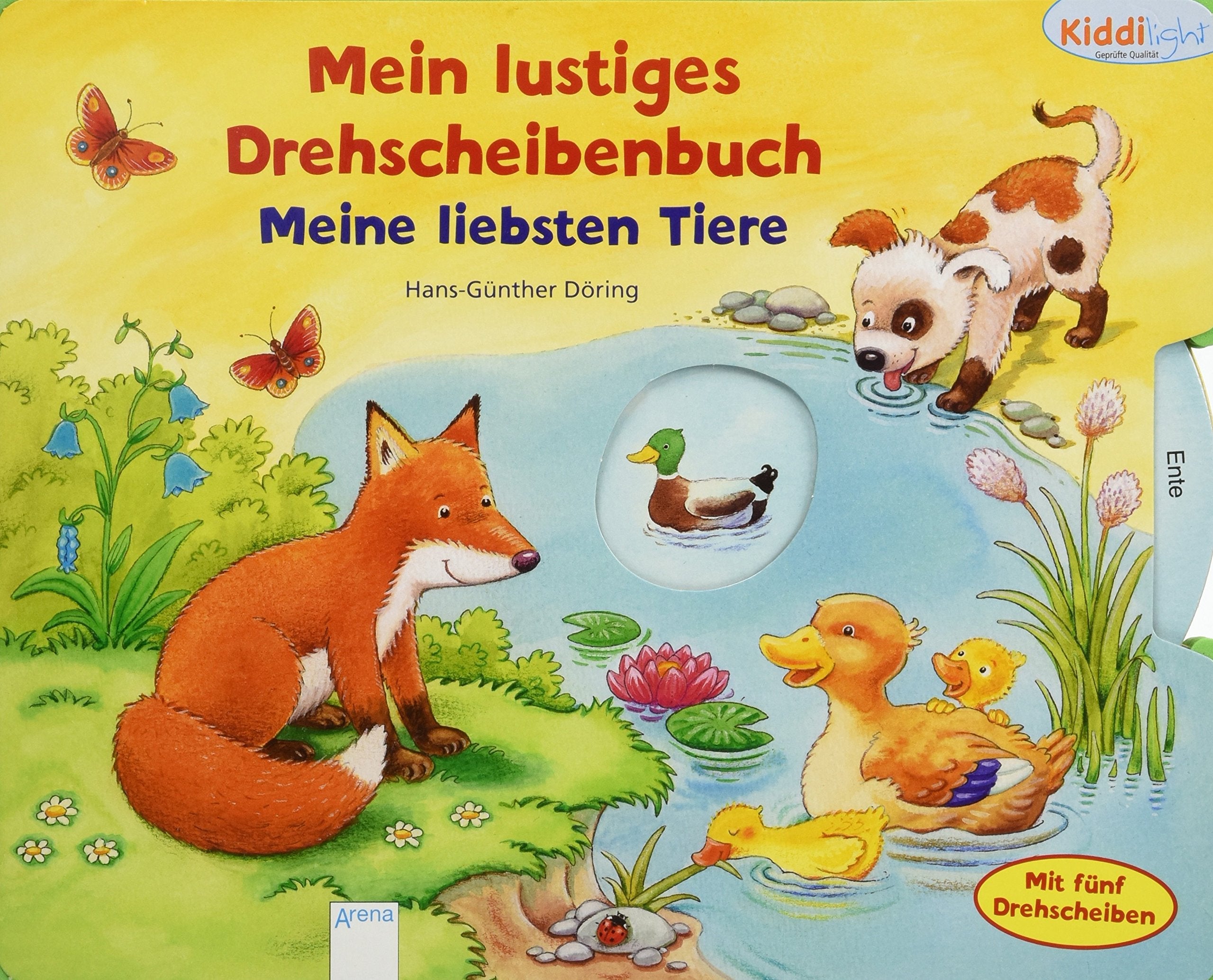 Meine liebsten Tiere: Kiddilight. Mein lustiges Drehscheibenbuch Natural Sciences