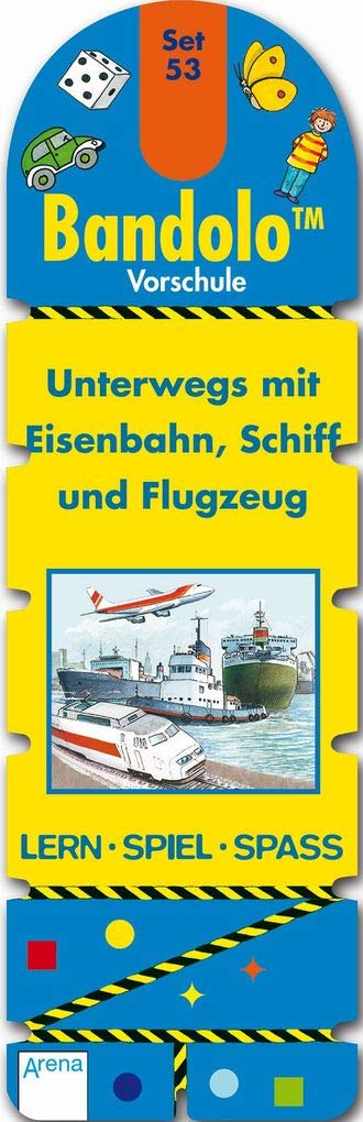 Unterwegs mit Eisenbahn, Schiff und Flugzeug: Bandolo Set 53 Non-fiction