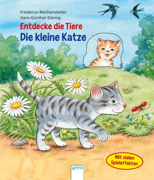 Entdecke die Tiere. Die kleine Katze Children's books