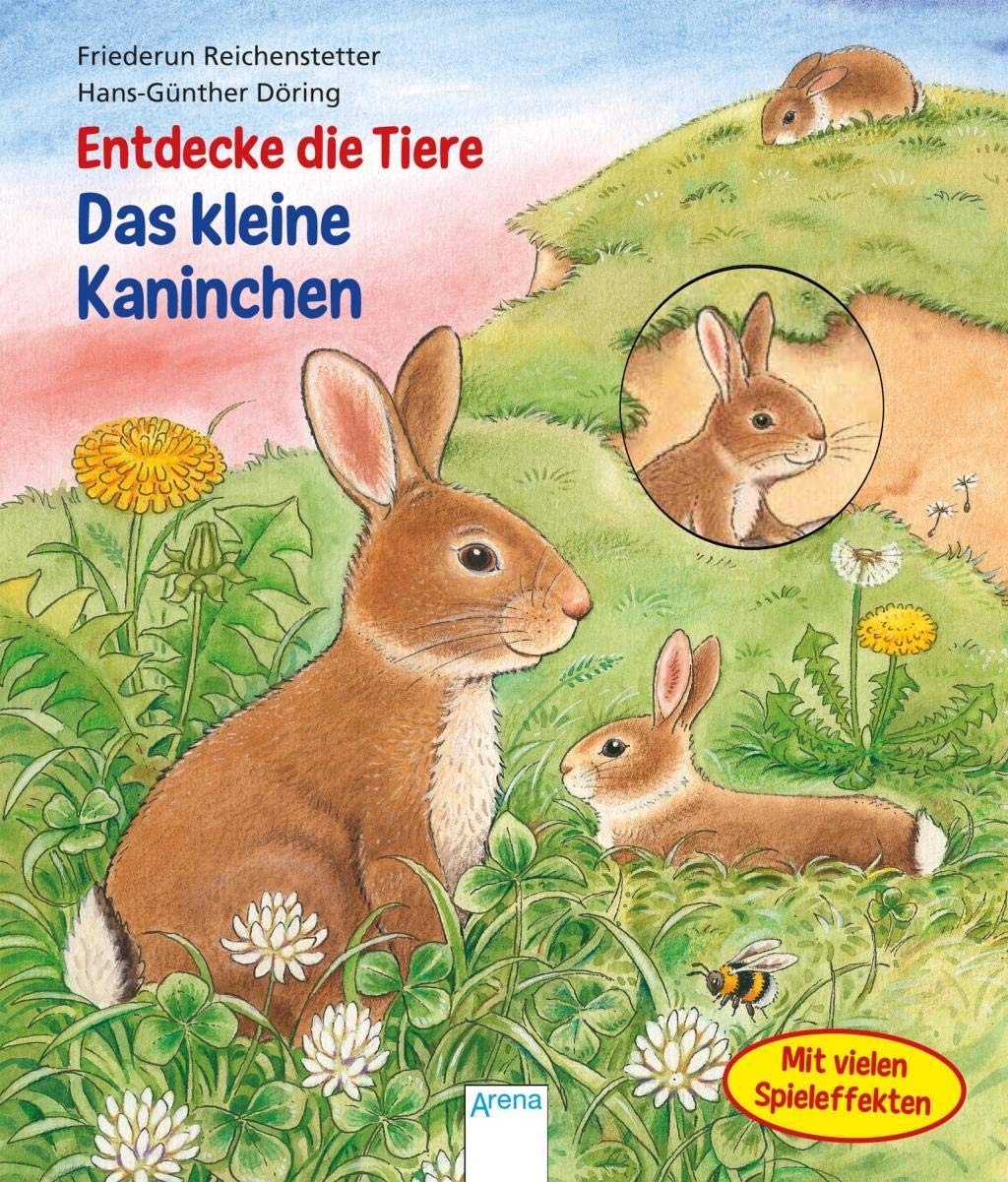 Entdecke die Tiere. Das kleine Kaninchen Children's books