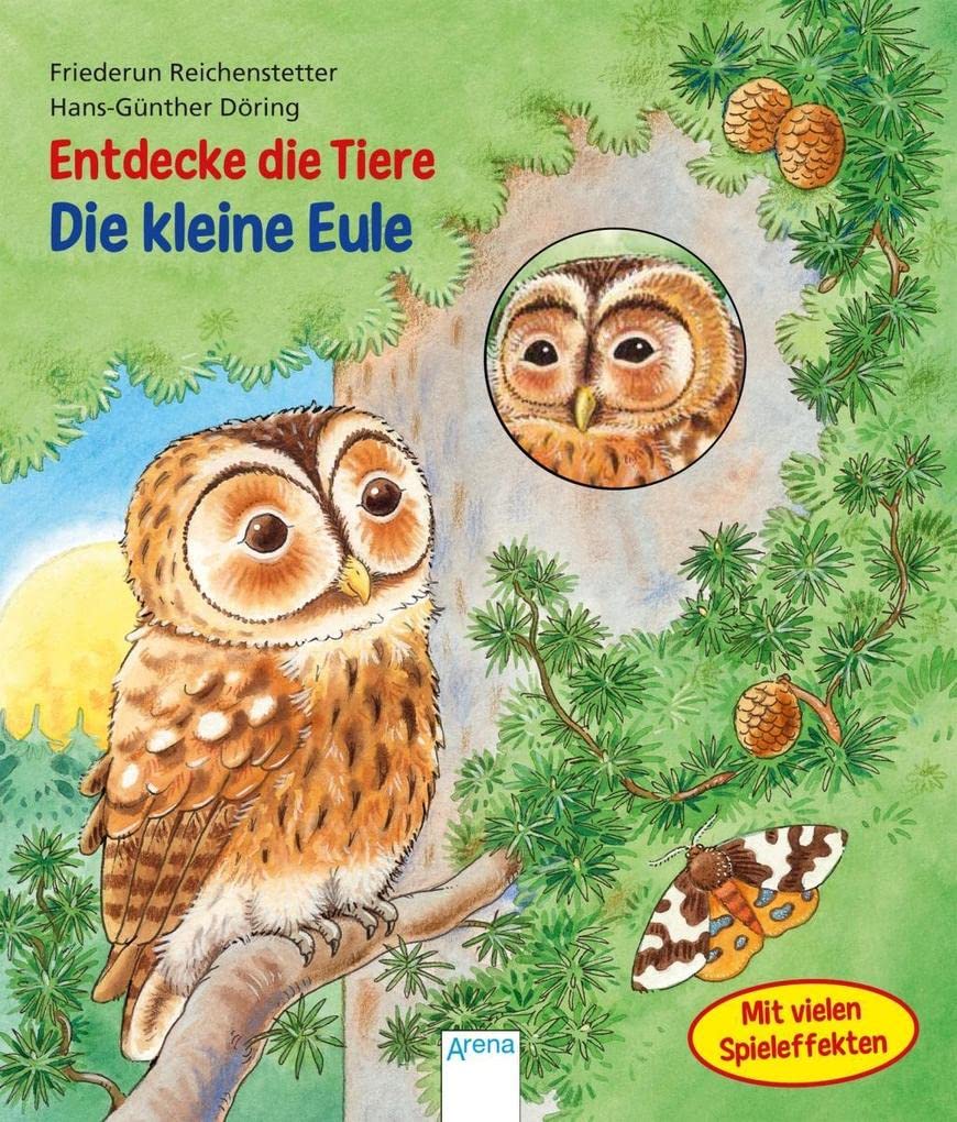 Entdecke die Tiere. Die kleine Eule Children's books