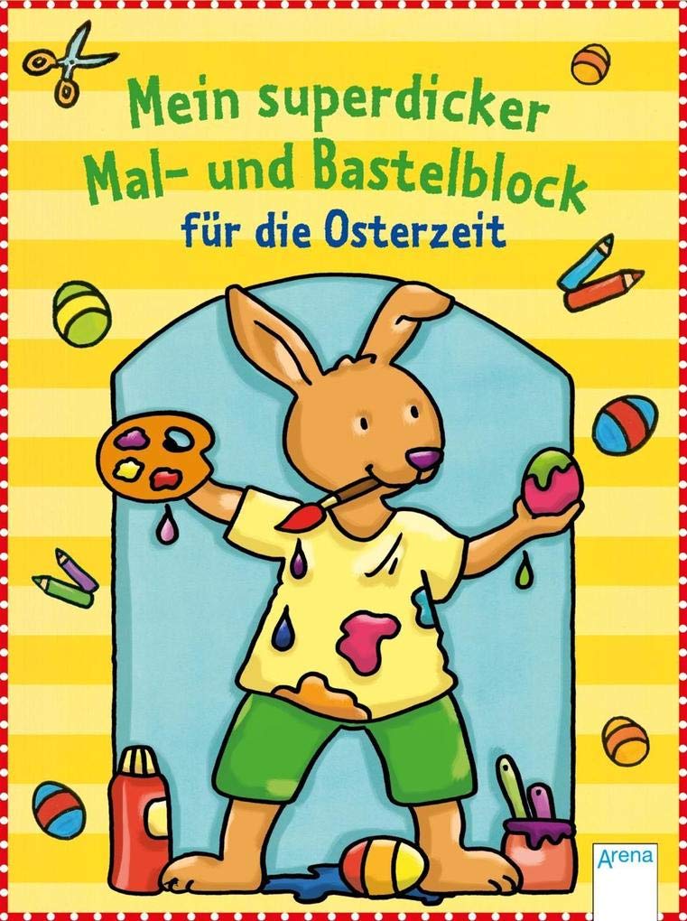 Mein superdicker Mal- und Bastelbock für die Osterzeit Hobbies & Crafts