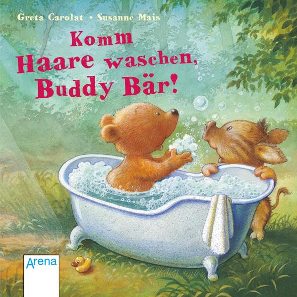 Komm Haare waschen, Buddy Bär Children's books