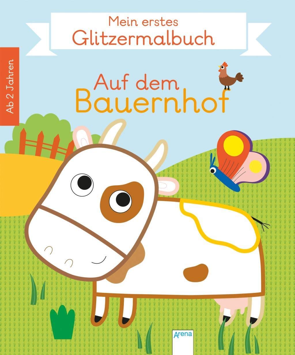 Mein erstes Glitzermalbuch. Auf dem Bauernhof Tiptoi & Games