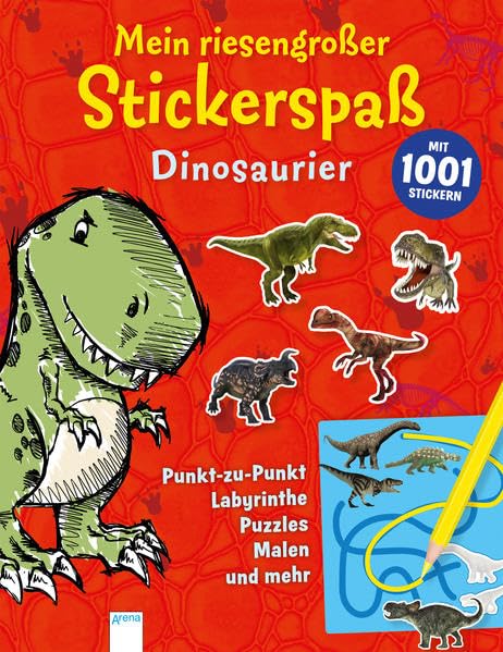 Mein riesengroßer Stickerspaß. Dinosaurier Tiptoi & Games