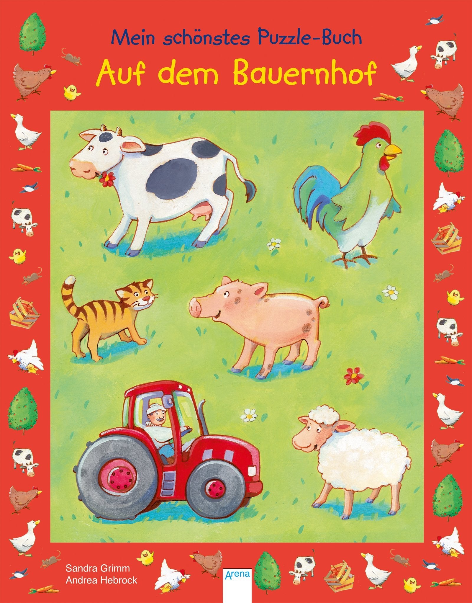 Mein schönstes Puzzle-Buch. Auf dem Bauernhof Tiptoi & Games