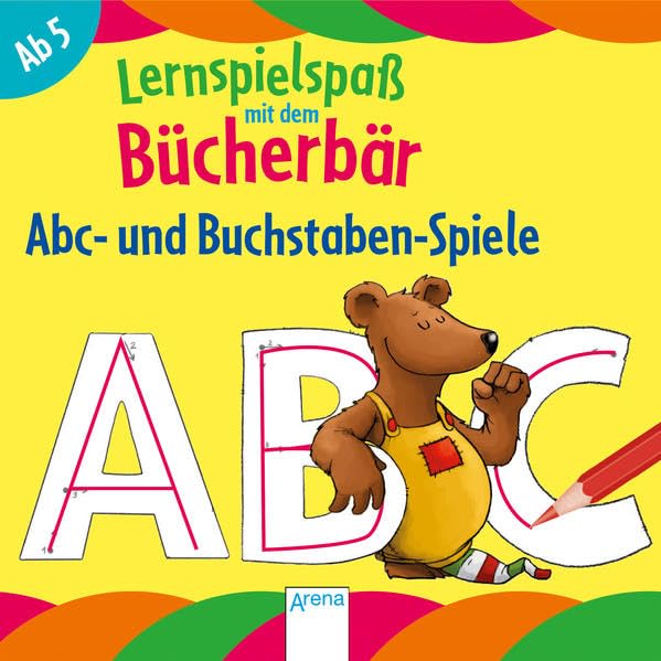 ABC-und Buchstaben-Spiele. Lernspielspaß mit dem Bücherbär Non-fiction