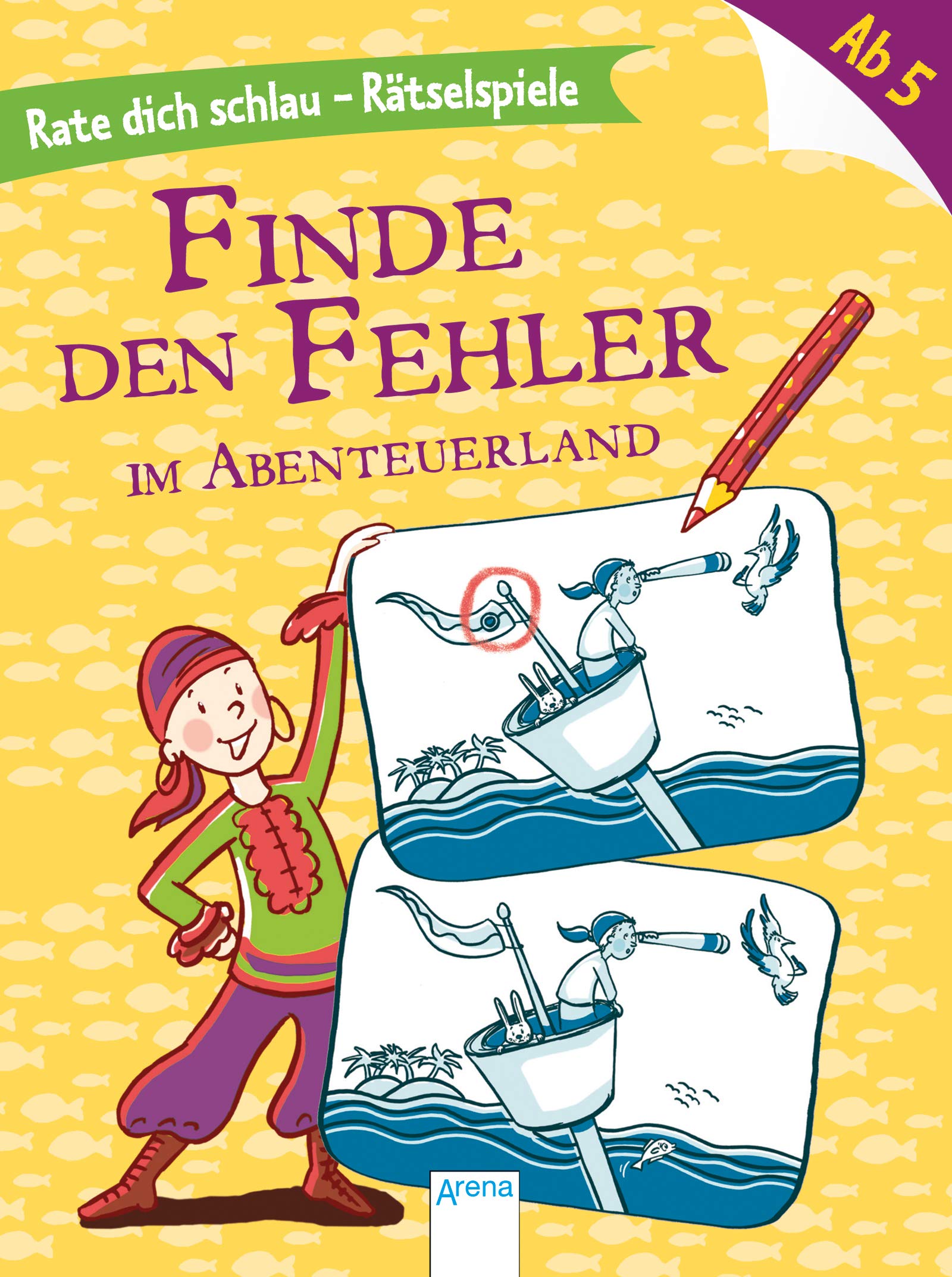 Finde den Fehler. Im Abenteuerland: Rate dich schlau - Rätselspiele Non-fiction