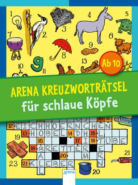 Arena Kreuzworträtsel für schlaue Köpfe Tiptoi & Games